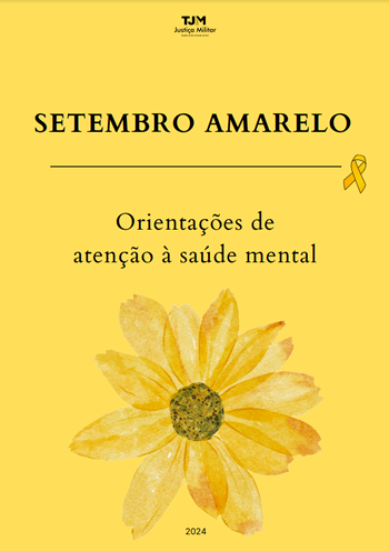 Setembro Amarelo - Orientações de atenção à saúde mental