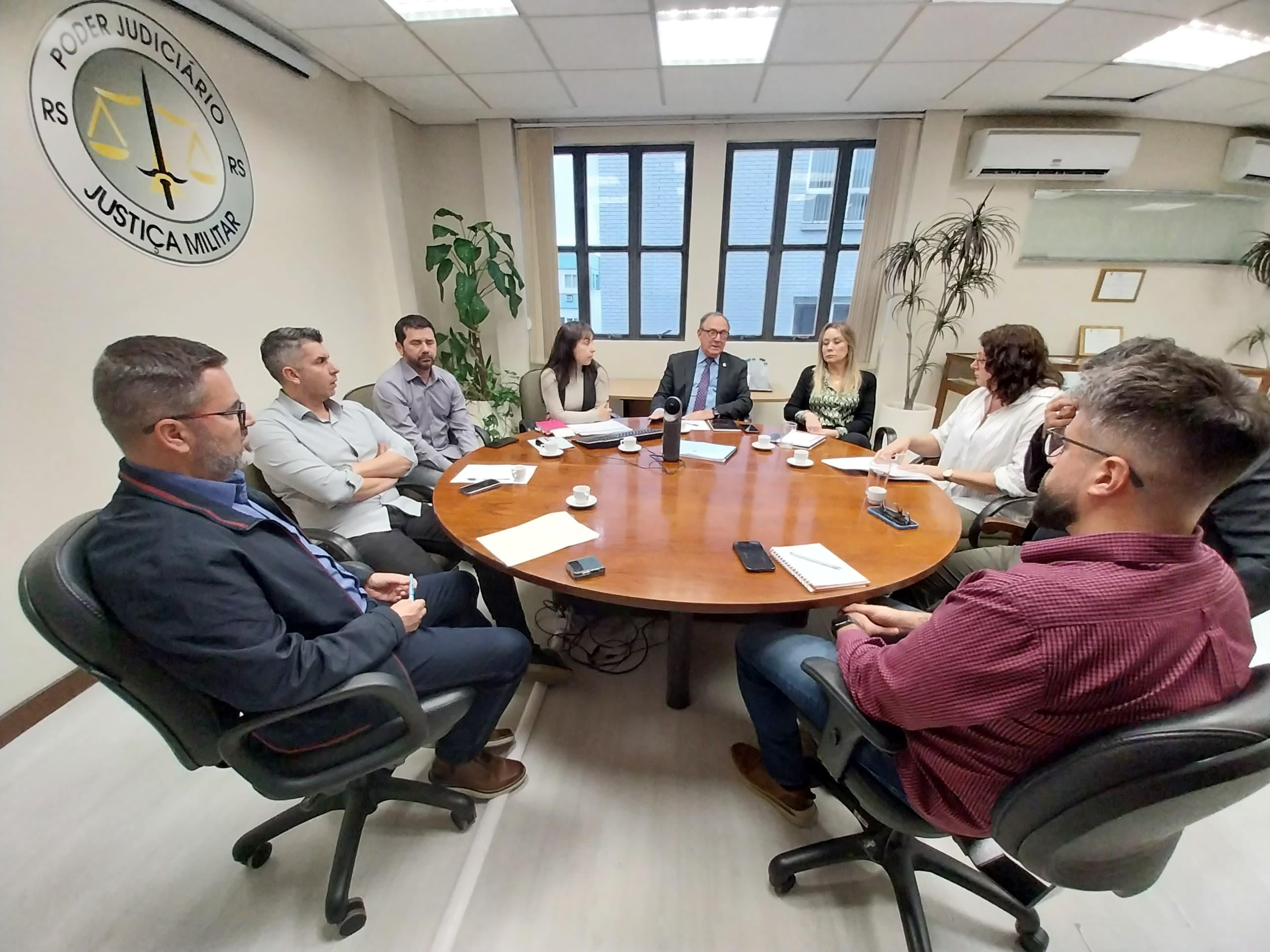 TJMRS realiza reunião para discutir ajustes metodológicos visando o Prêmio CNJ Qualidade 2025