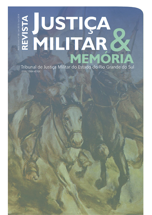Revista Justiça Militar e Memória Nº 08
