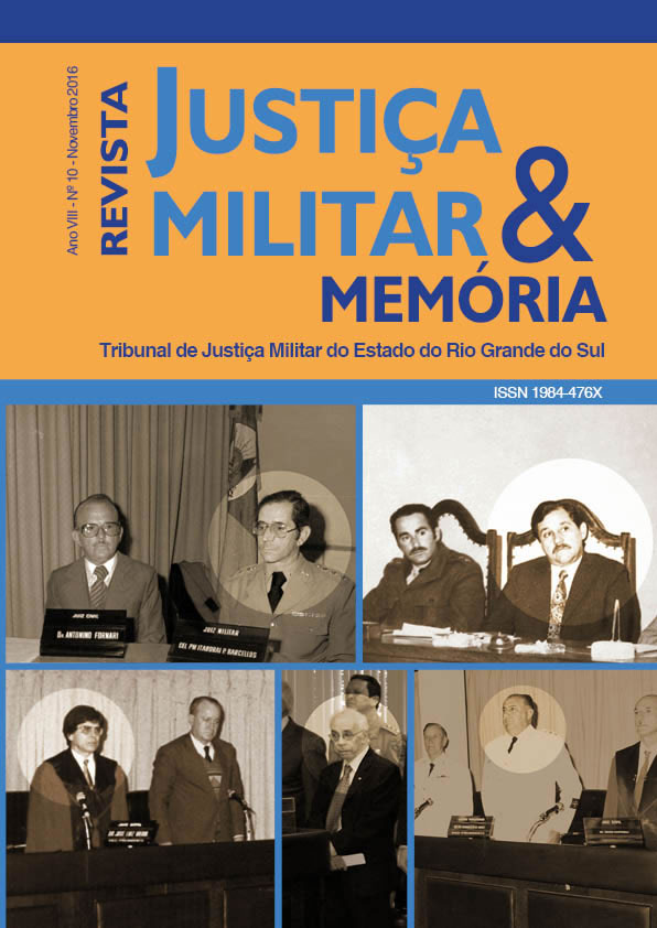 Revista Justiça Militar e Memória Nº 10
